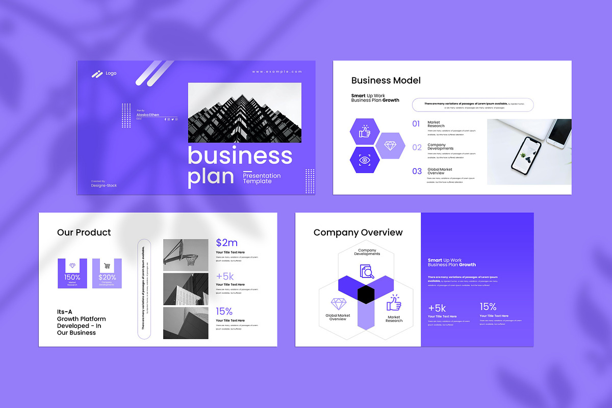 Business Plan PowerPoint preview 4