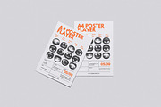 A4 Poster Flayer Mockup, an Advertising Mockup by Pikachudesign (Thumbnail 4 of 5)
