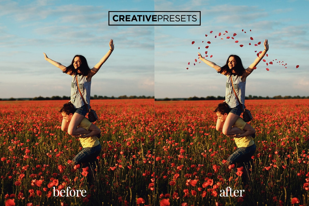 Wild Poppies Photo Overlays, a Layer Style Add-On by CreativePresets.com (Photo 10 of 12)