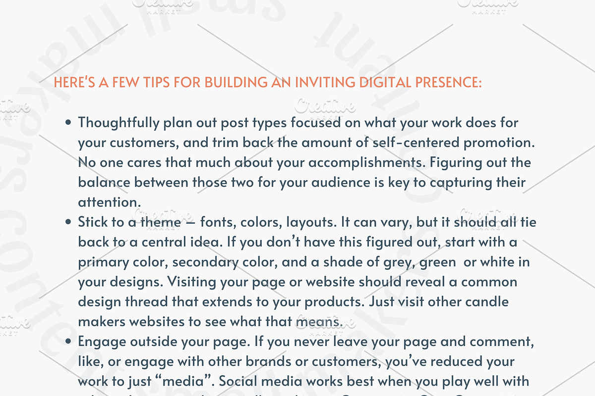 Social Media Templates for Florist, a Social Media Template by SmallMakersContent (Photo 6 of 6)