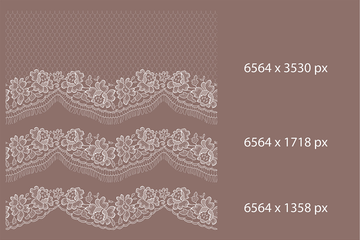 Lace frames, ribbons, cliparts., a Pattern Graphic by Ajuga (Photo 5 of 9)