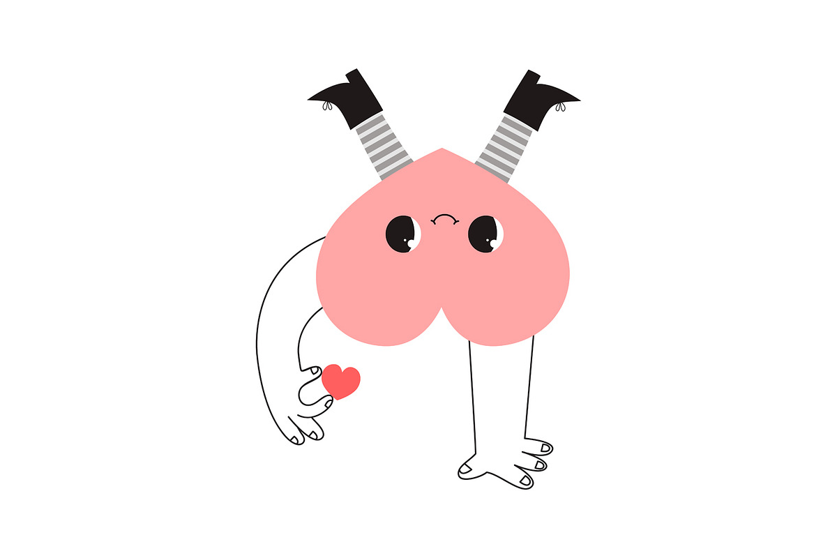 Valentines Day Heart Characters, a Healthcare Illustration by the_myro (Photo 4 of 21)