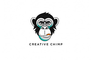 Creative Chimp Logo, a Branding & Logo Template by Logocreative