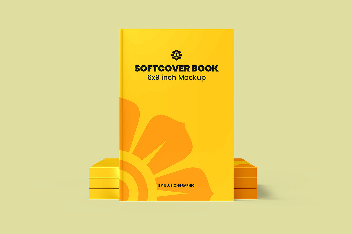 Softcover Book 6x9 inch Mockup, a Books & Magazine Mockup by Illusiongraphic (Photo 10 of 24)
