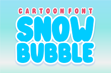 Snow Bubble – Rounded Display Font
