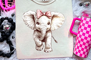 Cute Safari Party Animal watercolor, an Illustration by CreationArt (Thumbnail 5 of 9)