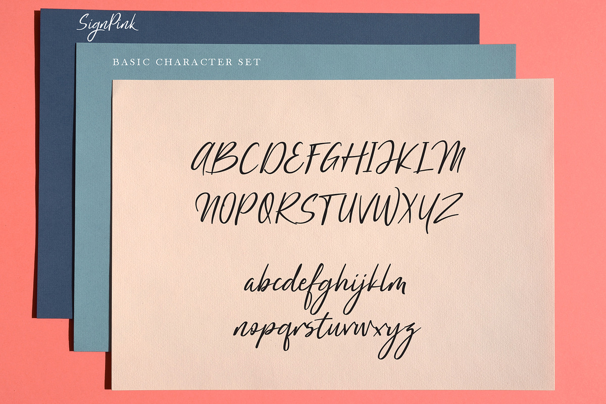 SignPink, a Script Font by Indotitas (Photo 5 of 9)