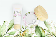 Peonies & Gold light watercolor set, an Object Graphic by Integrity_store (Thumbnail 6 of 8)