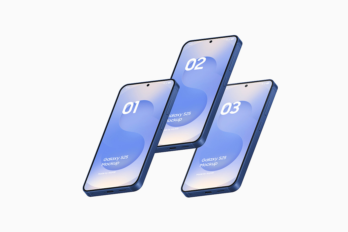 Galaxy S25 Mockups Scenes, an Android Mockup by Asylab (Photo 36 of 58)
