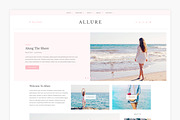 Allure - WordPress Blog Theme, a WordPress Template by Lucid Themes (Thumbnail 1 of 7)