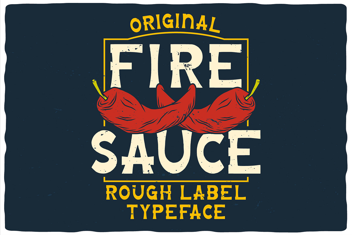 Fire Sauce Layered Font preview 3
