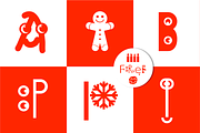 FONT | Typo Ping Pong #2 xmas, a Symbol Font by Typo Graphic Design (Thumbnail 2 of 4)