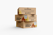 Cartoon Box Mockup, a Packaging Mockup by Ram Studio LLC (Thumbnail 23 of 23)
