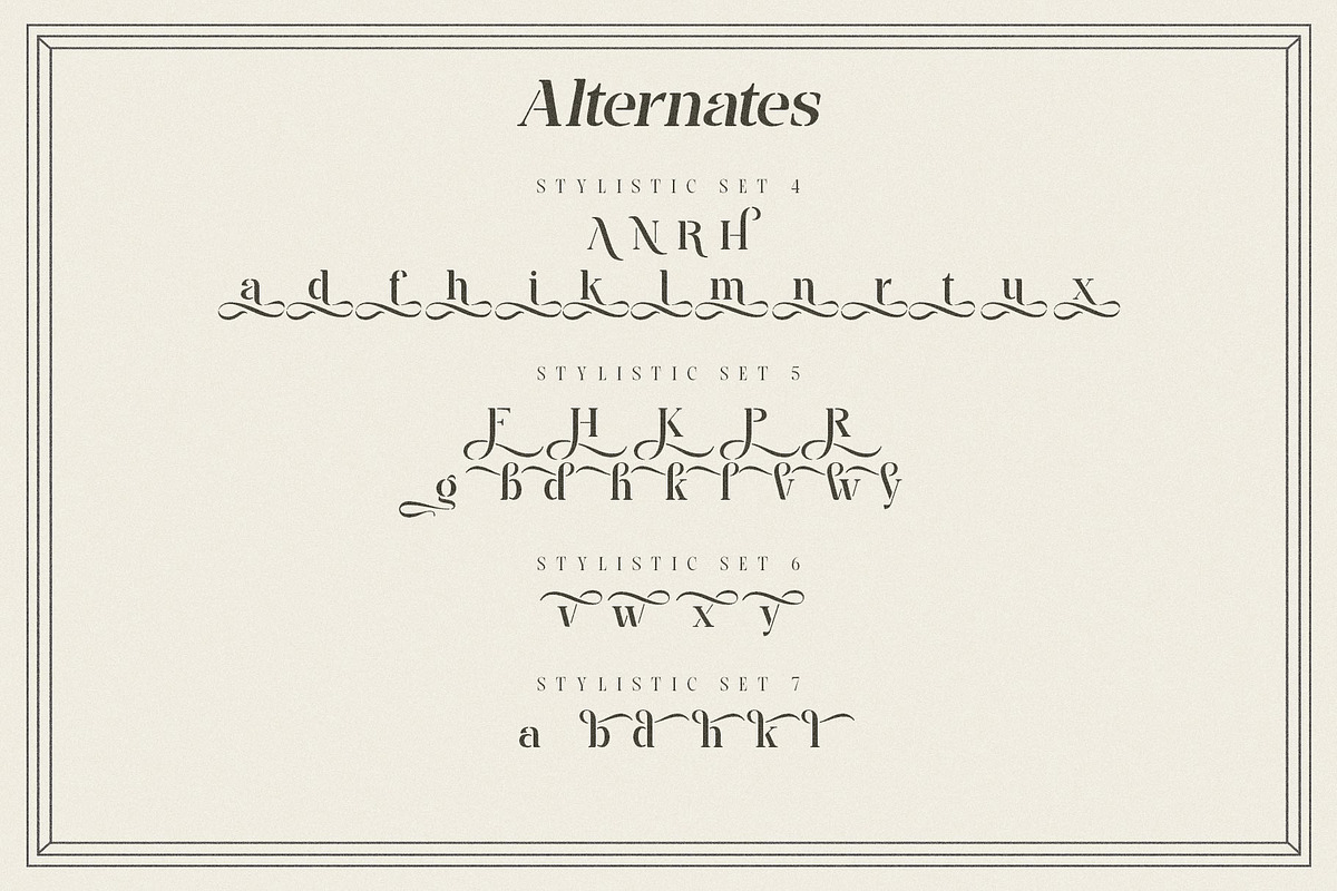 Vangba Typeface, a Serif Font by alit design (Photo 6 of 16)