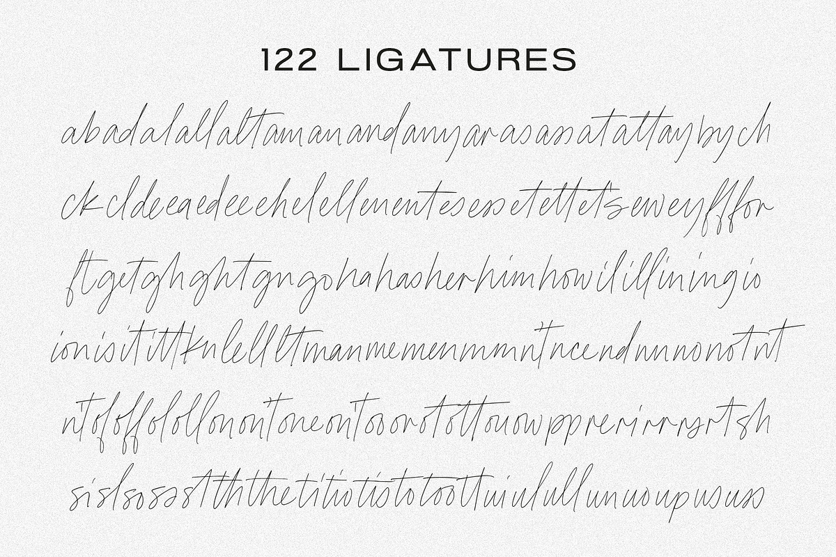 Avanti Casual Script in Bold & Thin, a Script Font by Jen Wagner Co (Photo 14 of 14)
