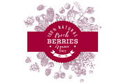 Fresh berries, a Food Illustration by handsketched (Thumbnail 7 of 21)