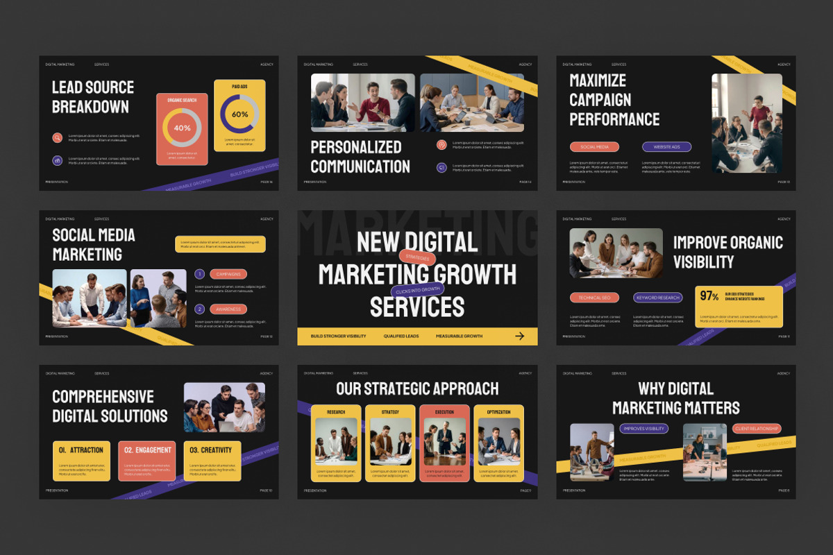Digital Marketing Services Keynote, a Presentation Template by Loin Studio (Photo 3 of 4)