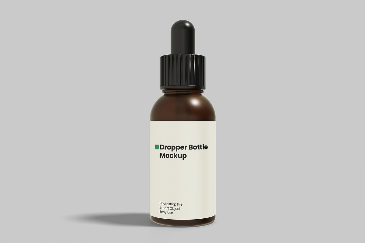 Dropper Bottle Mockup, a Cups & Container Mockup by MA-KING_ART (Photo 1 of 4)