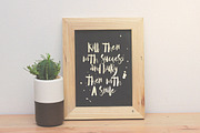 Mallow Typeface & EXTRA Mockup, a Script Font by maghrib (Thumbnail 2 of 5)