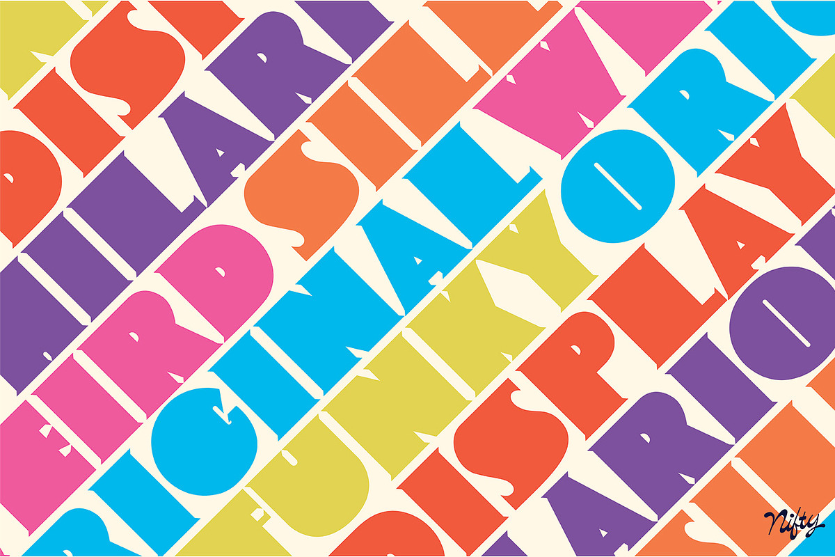 CHONKY - Display Font - By Nifty, a Font by NikkiDunn (Photo 4 of 5)