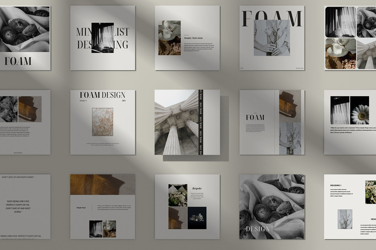 Foam Collection - Canva Templates, a Templates & Theme by Mia Branding Studio (Photo 1 of 3)