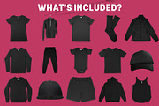 Clothing Mockup Collection Bundle 03, an Apparel Mockup by Pixel Sauce™ (Thumbnail 2 of 6)