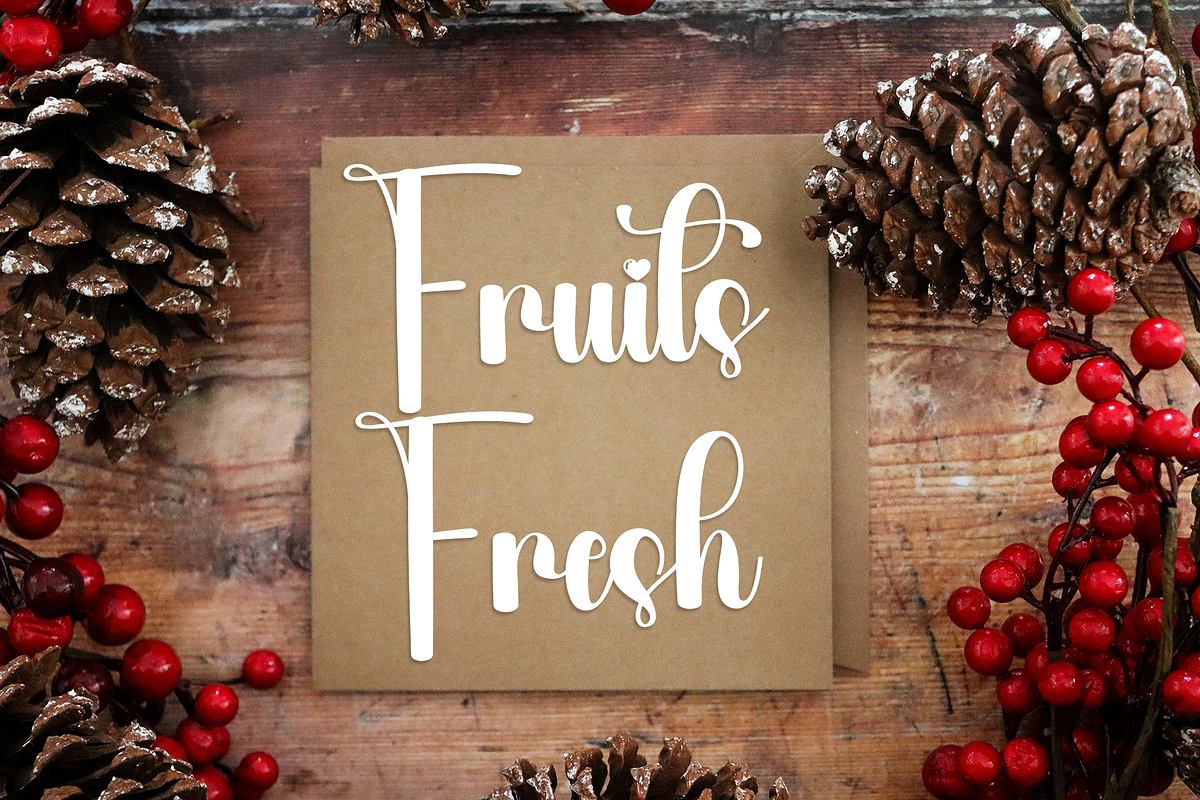 Christmas Checklist, a Handwritten Font by FreshTypeINK (Photo 2 of 8)