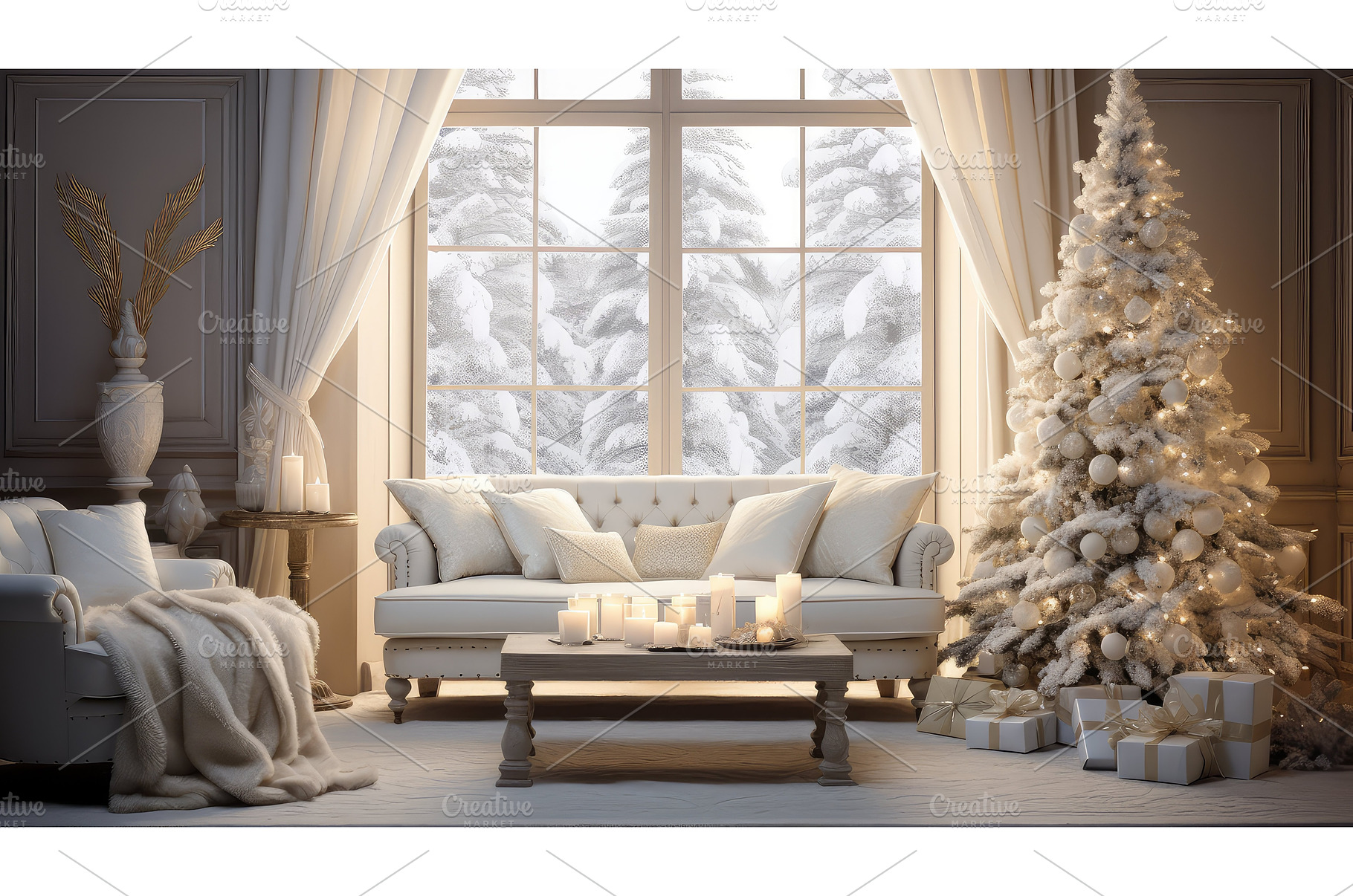 travel holiday composition white ai, a Holiday Photo by pikepicture