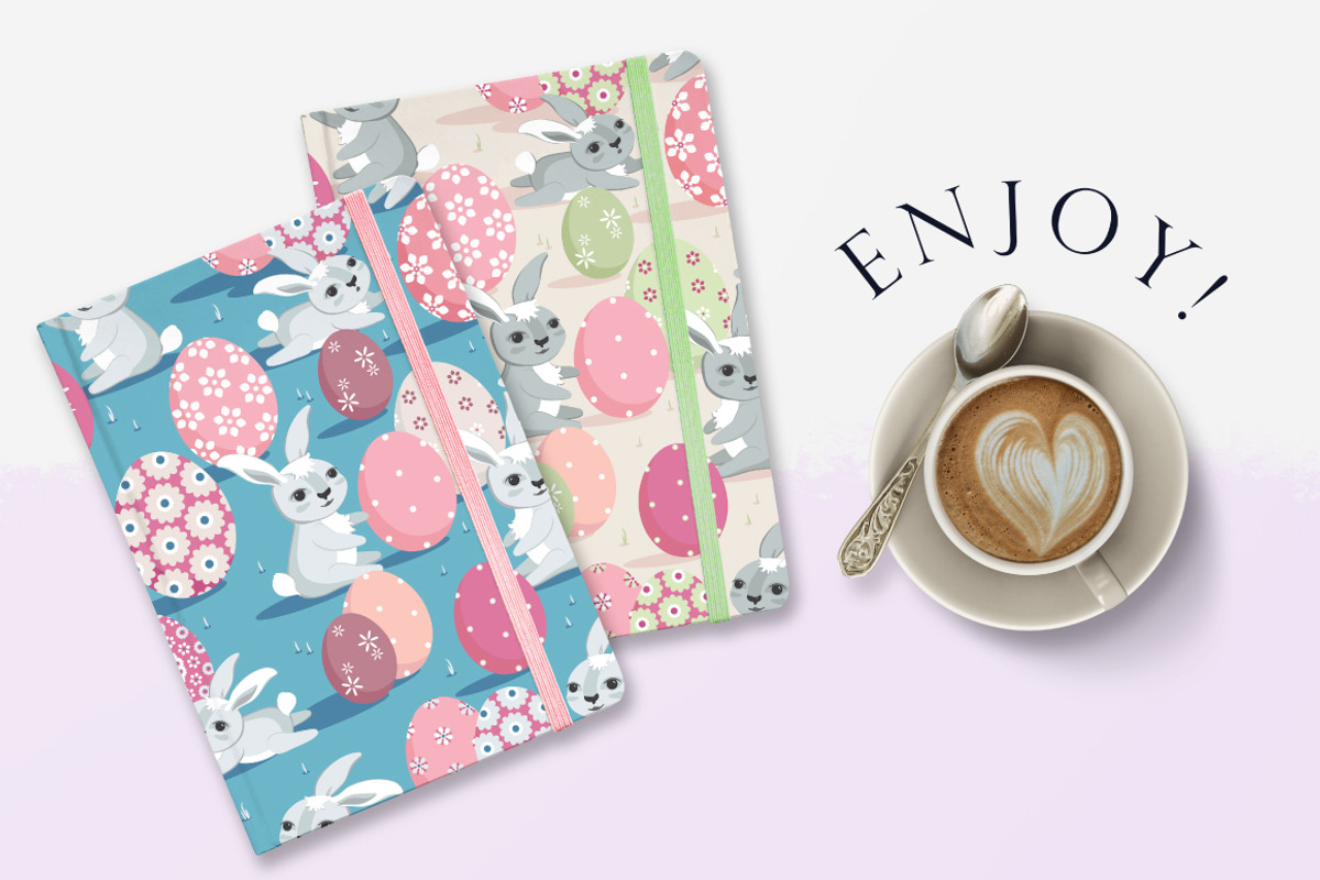 Easter bunnies– Set 1, a Pattern Graphic by Yummy (Photo 12 of 12)