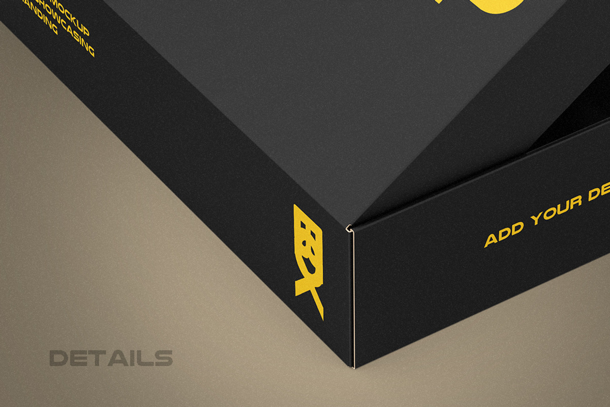 Box Mockup Set - 9x6x2 in, a Packaging Mockup by VadimPetrov (Photo 2 of 12)