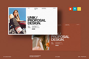 UNIK/ Proposal Presentation Template, a Presentation Template by SlideStock (Thumbnail 3 of 10)