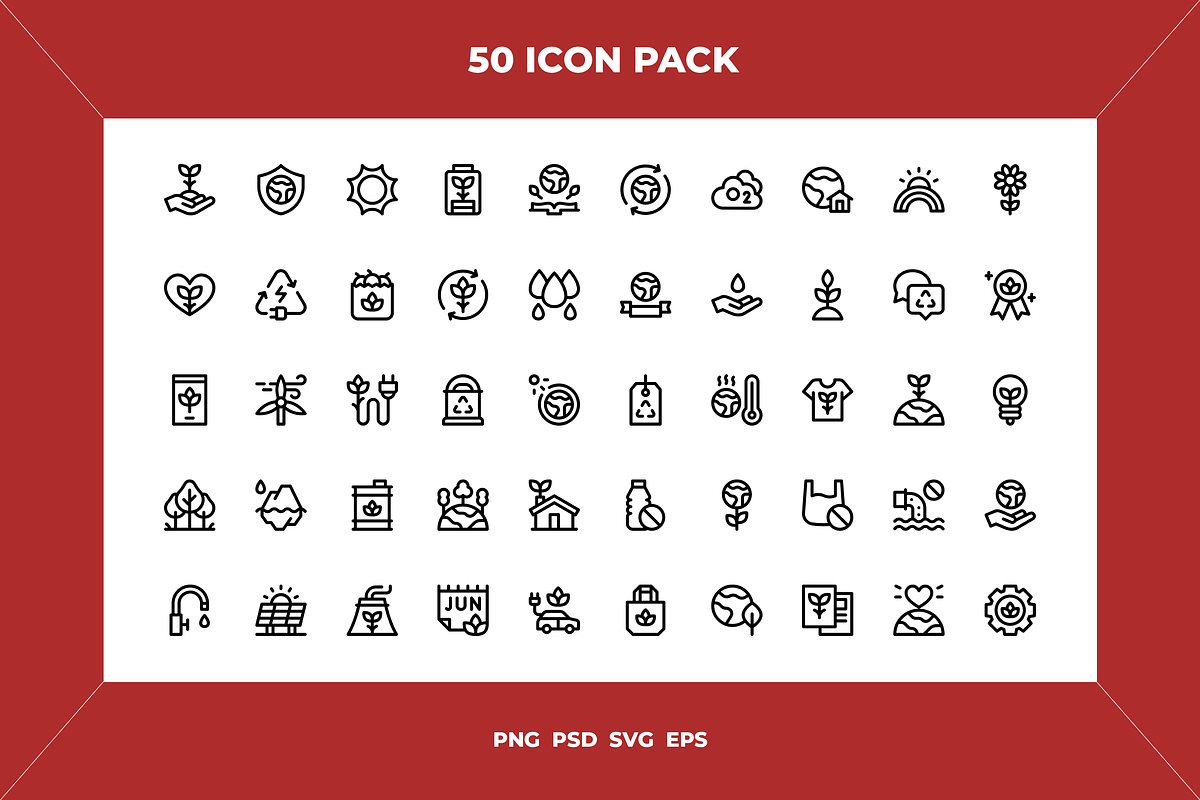 World environment day icons, an Icon by Wencory (Photo 1 of 2)