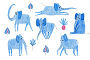 Kids Love Funny Animals. Part 1, an Animal Illustration by Annakniaz (Thumbnail 4 of 15)