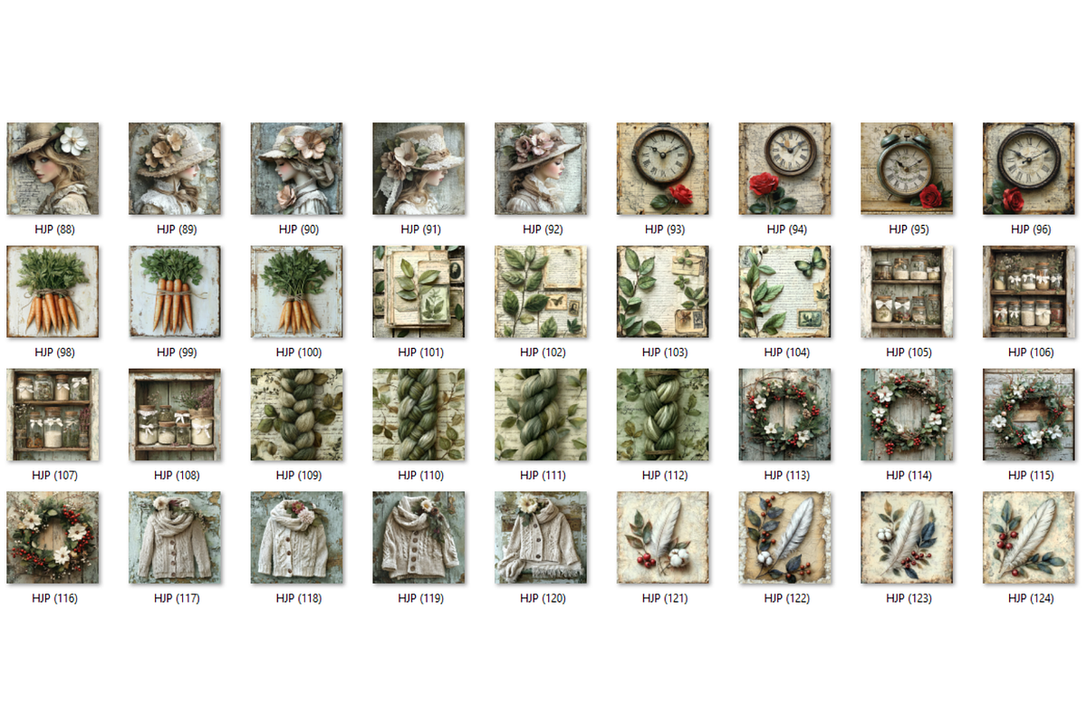 380+ Herbal Journal Pages, a Decorative Illustration by HubbaDigitals (Photo 4 of 4)