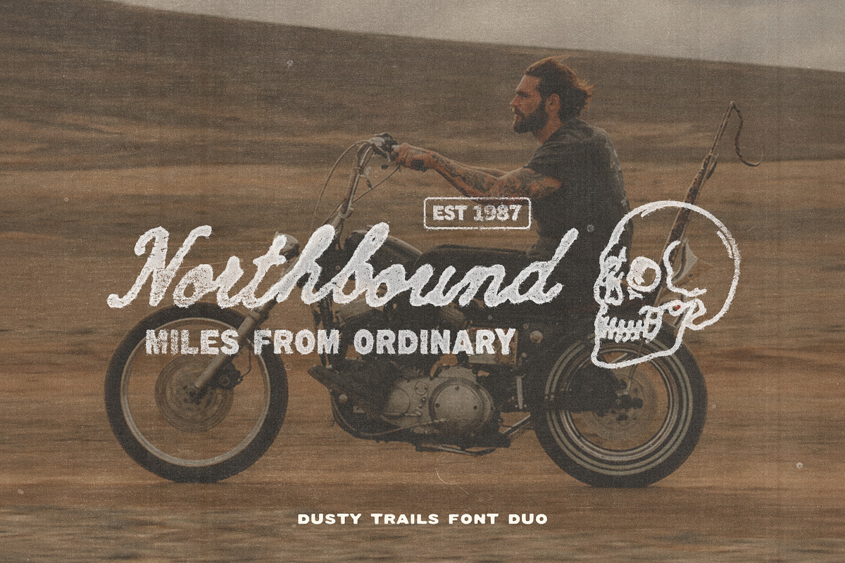 Dusty Trails, a Script Font by Davide Bassu (Photo 8 of 14)