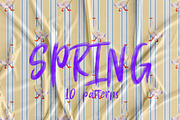 Spring Watercolor Patterns Set, a Pattern Graphic by Olexandra Mur (Thumbnail 1 of 8)