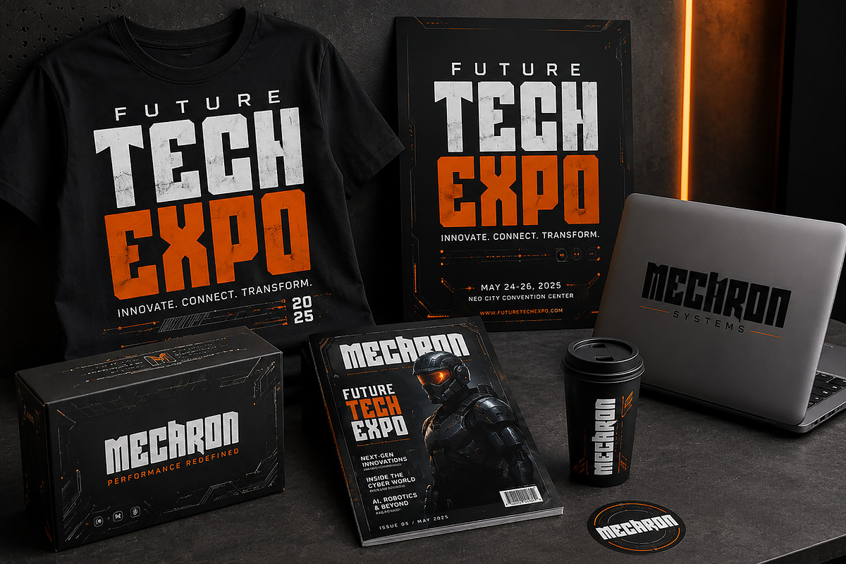 Mechron, a Slab Serif Font by Wow Magic (Photo 5 of 5)
