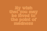Minya - Retro Font (Outline Version), a Serif Font by Dharmas Foundry (Thumbnail 12 of 15)