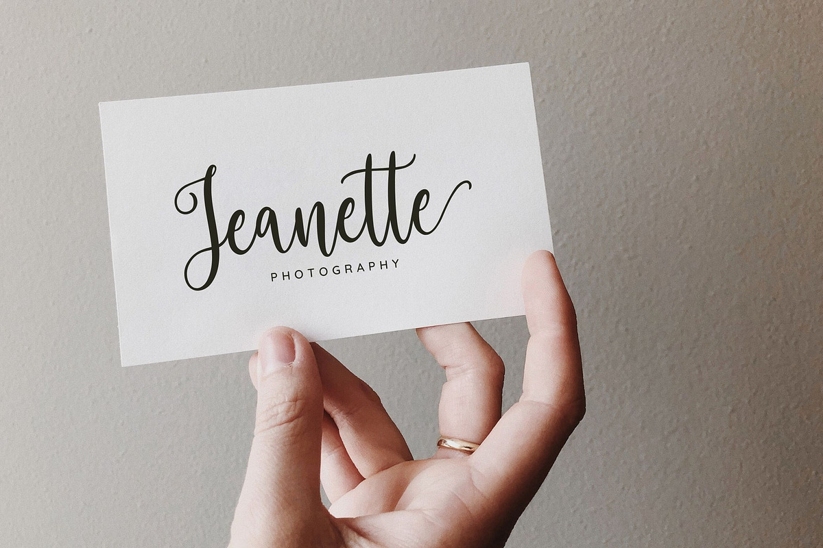 Amalisa Calligraphy Font, a Script Font by etigletters (Photo 3 of 10)
