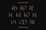 Problack - Elegant Sans Serif, a Sans Serif Font by RockboyStd (Thumbnail 10 of 12)