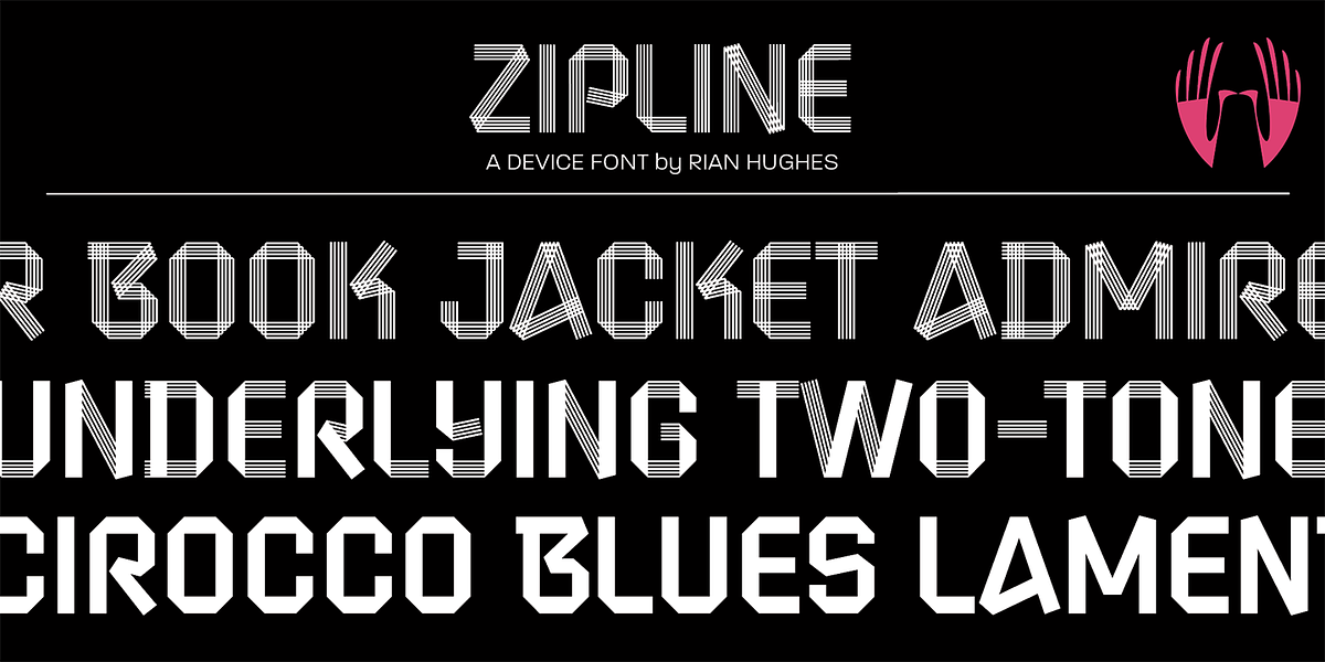 Zipline, a Sans Serif Font by Device (Photo 5 of 6)