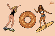 California Graphic Bundle, a Person Illustration by Lisa Mill (Thumbnail 9 of 10)