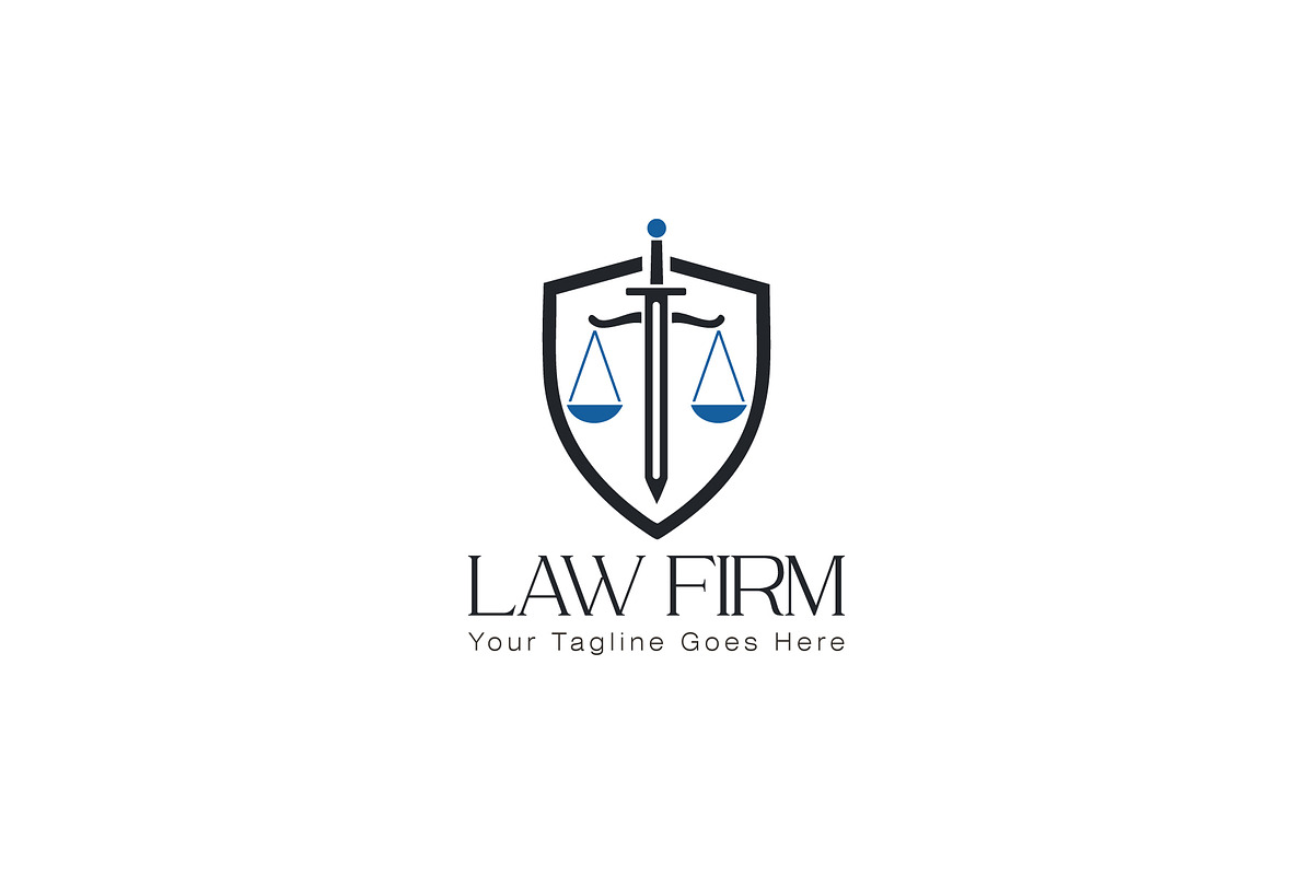 Professional Law Firm Logo Design, a Branding & Logo Template by YUDesignStore (Photo 1 of 11)