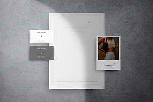 Chic Branding Stationery Mockup