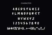 Katro Brush Bold Font, a Sans Serif Font by Giant Design (Thumbnail 10 of 10)