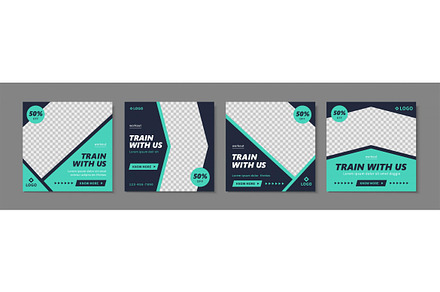Social media banner with tech style, a Brochure Template by TotallypicRF