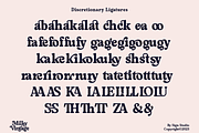 Milky Vintage, a Serif Font by Sign Studio (Thumbnail 4 of 15)