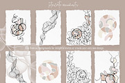 TRANSPARENT FLORA abstract BUNDLE, a Texture Illustration by ArtOLB (Thumbnail 12 of 14)