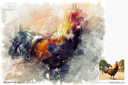 Modern Art Photoshop Action, an Action Add-On by SlideSalad (Thumbnail 4 of 27)