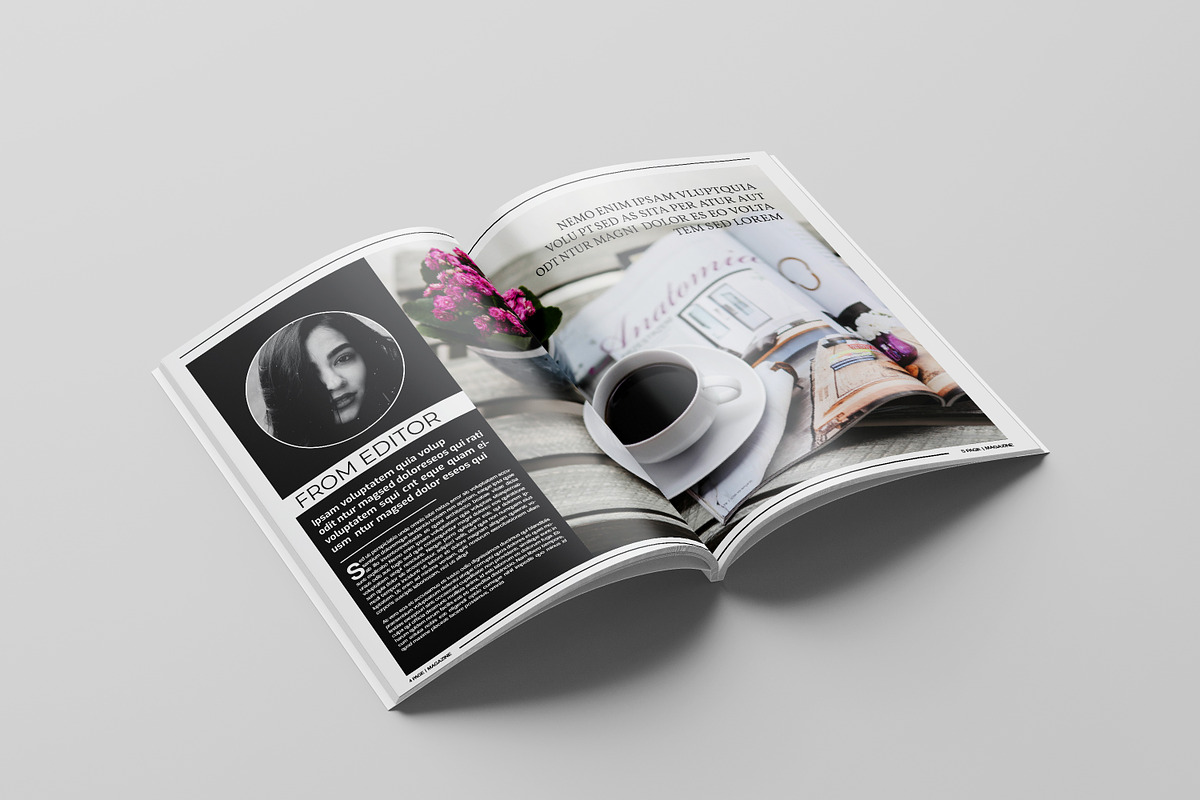 Multipurpose Magazine Template, a Magazine Template by Template Shop (Photo 4 of 23)